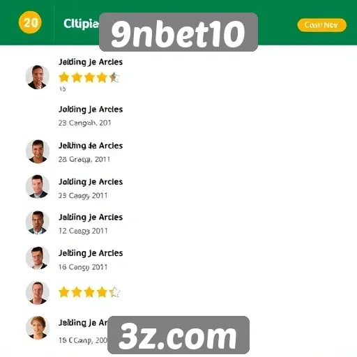 Reputação online do site 9nbet10 entre usuários