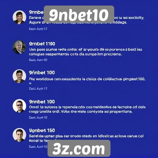 Depoimentos de usuários sobre o 9nbet10